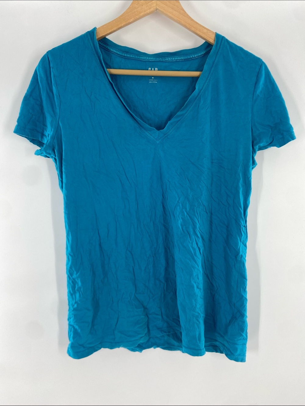 GAP Blue Short Sleeve Tee Size M Gently Used